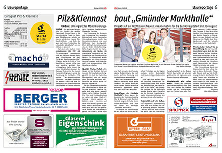 Pilz&Kiennast baut „Gmünder Markthalle“