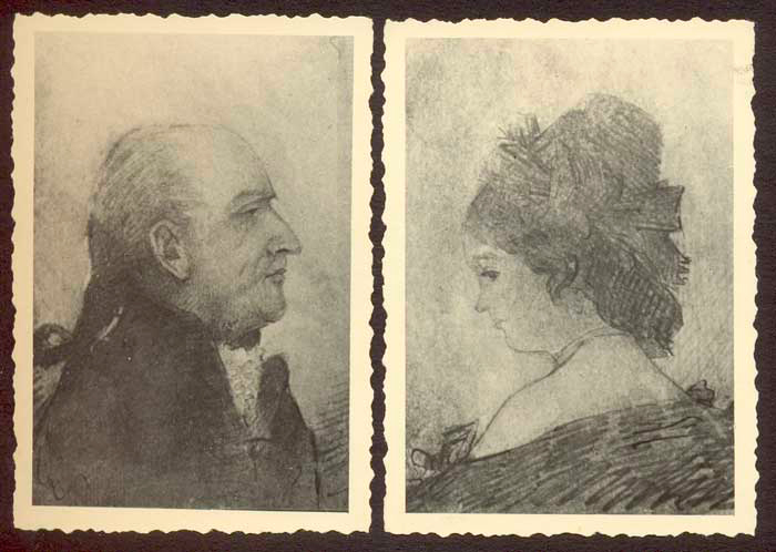 Ignatz Franz Kiennast und seine Frau Anna Maria