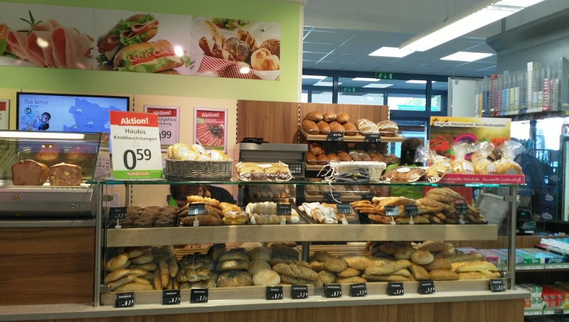 Leckere Brot&Backwaren werden ebenso angeboten.